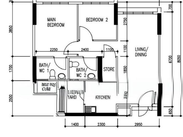 Jurong East Street 21 Jurong East, HDB 4 Rooms