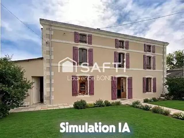 Juscorps 79230 Achat / Vente maison 7 pièces t7 parking