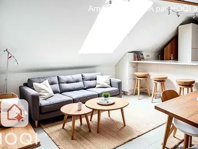 Juvisy sur Orge 91260 Achat / Vente appartement 1 pièce t1 au dernier étage cave