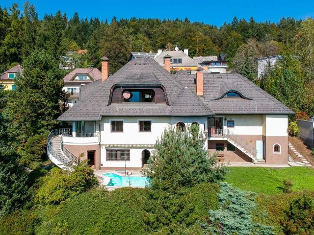 Juwel am Kreuzbergl: Villa St. Martin mit freiem Blick auf die Koschuta und Karawanken über Klagenfurt