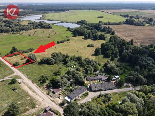 Działka 2338 m² pod dom w malowniczej okolicy, uzbrojona