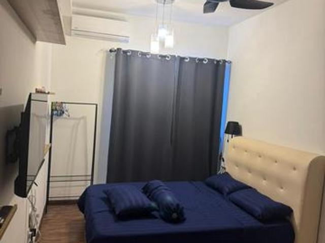K Avenue Studio Cyber City Studio 1 carpark KKIA Kepayan Condo