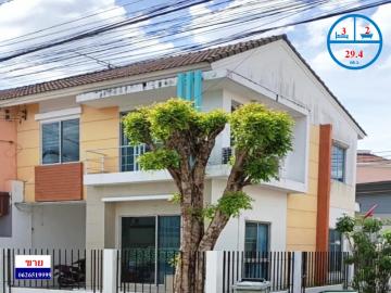 ขายทาวน์โฮม 2 ชั้น 29.4 ตร.ว ม.วิสต้า อเวนิว วัชรพล หลังมุม หน้าบ้านไม่ชนใคร | Livinginsider