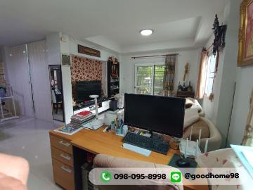 ขายบ้านเดี่ยว สาย 5 หมู่บ้านพรทวีบ้านวิวสวน ติดถนนพุทธมณฑล สาย 5 ใกล้มหาวิทยาลัยมหิดล ศาลายา ราคาไม่แรง