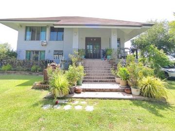 ขายบ้านเดียว ชั้นครึ่ง ริมน้ำ จ.นครปฐม พุทธมณฑล พื้นที่ 423 ตรว