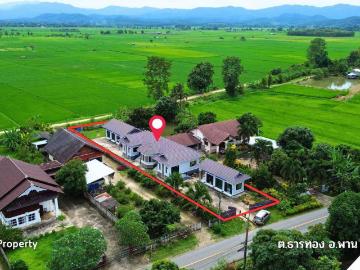 ขายด่วน! บ้านสวย 3 หลัง วิวภูเขาและทุ่งนา บนเนื้อที่ 230 ตรว. น้ำไม่ท่วม อ.พาน จ.เชียงราย