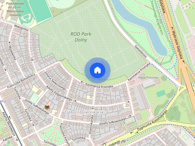 Kępa Potocka | 2 pokoje | widok na park | miejsce postojowe | metro