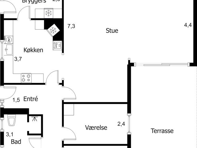 708 2 Kærvej 24 Drømmer I om det perfekte begynderhus til den nye familie? Så har vi en fan RealMæglerne