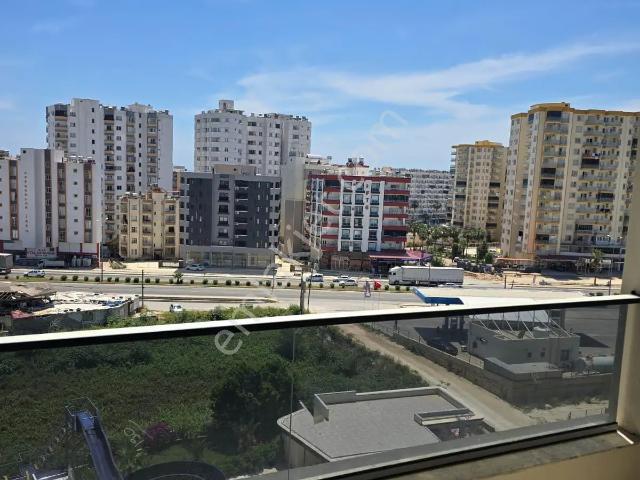 Kızkalesi'nde 95 M² Geniş Balkonlu Kiralık 1+1 Yıllık Ödemeli Daire