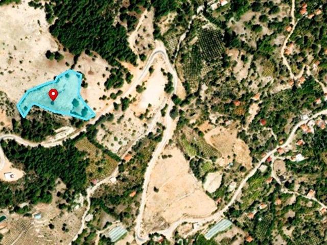 Kaş Gürsu'da Satılık 9810 m2. Fırsat Arazi