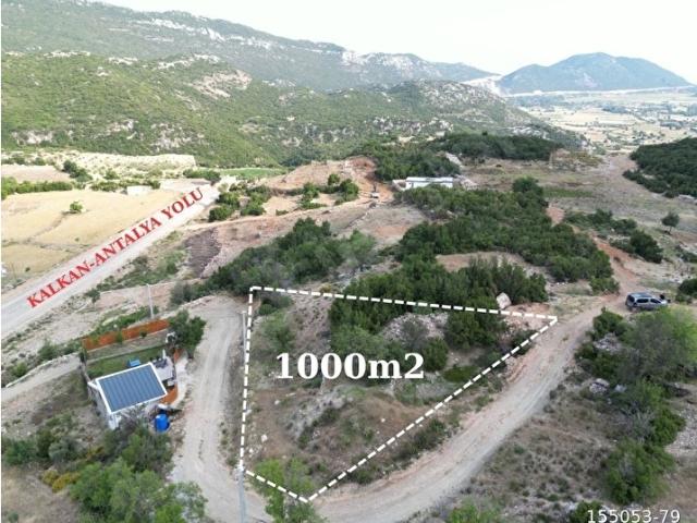 KAŞ, KALKAN İKİZCEDE TEK TAPU PARSEL