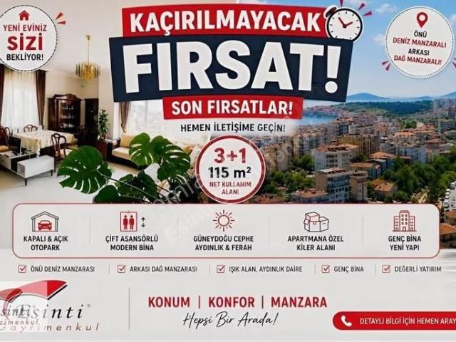 Kaçırılmayacak Fırsat! Deniz Ve Doğa Manzaralı 115 M² 3+1
