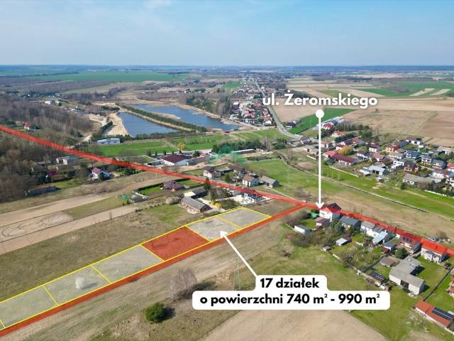 Działka Kamyk 760 m² z widokami i uzbrojeniem