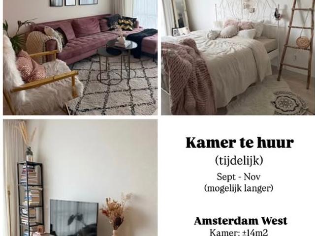 kamer for rent Amsterdam Bos en Lommer
