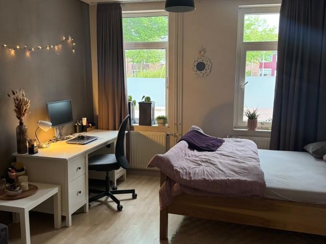 Kamer in gezellig, gemengd studentenhuis