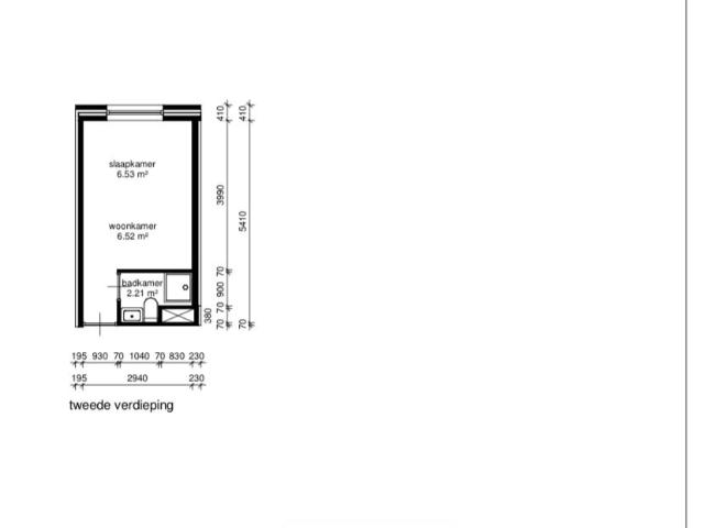 Kamer met badkamer voor studenten