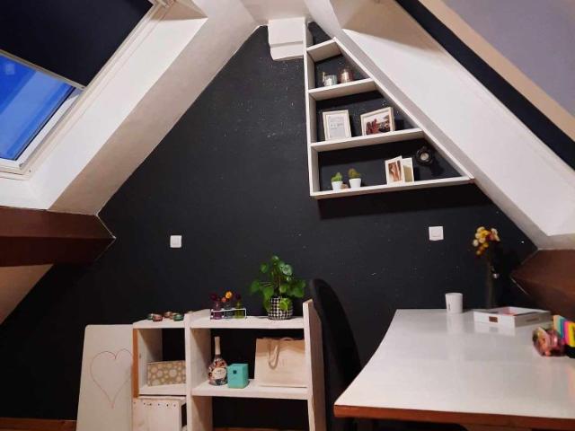 kamer nr4 duplex Panoramisch zicht op de skye van Gent Achilles Musschestraat 82