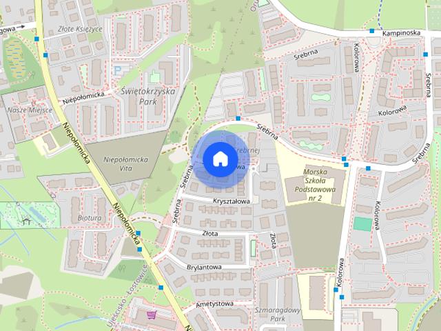 Kameralne mieszkanie 74m2/ garaż+2 m sc.parkingowe