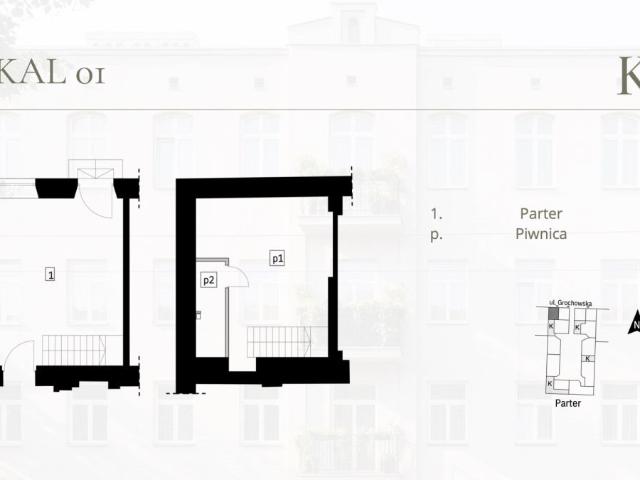 Kamienica Kamionek z rewitalizacją, 22,92 m2