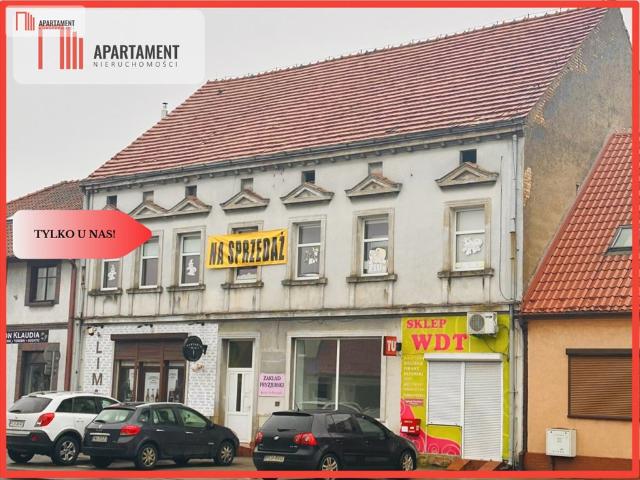 Kamienica w centrum Szamocina z potencjałem na mieszkania lub usługi