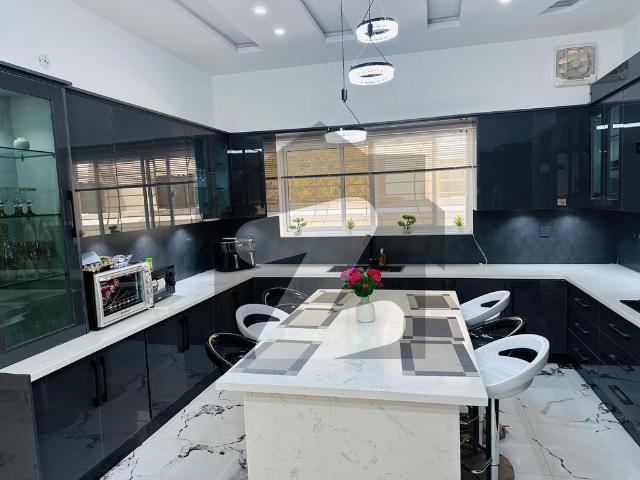 Kanal used house fully furnished fully renovated 15 kv solar installed bahria town phase 4