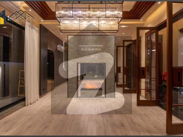 Kanal with pool cinema modern design superb luxury bungalow for sale dha phase 6 block k