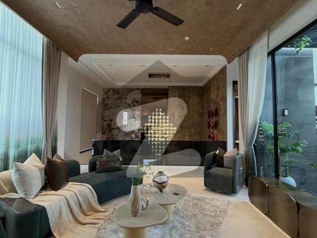 Kanal Lawn Kanal House Full Basement Full Furnished Luxury Living Bungalow for Sale DHA Lahore DHA Phase 7