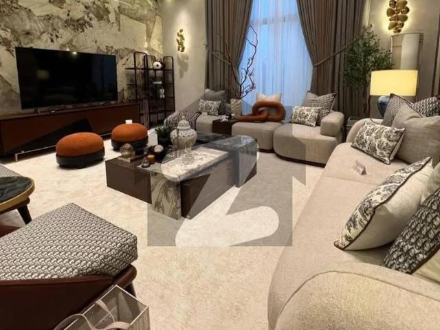 Kanal mignificent full furniseh eye catching superb luxury bungalow for sale dha phase 6 block k