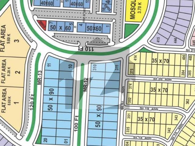 Kanal Plot In F Block ONLY At 2Crore At Sector B17, Islamabad