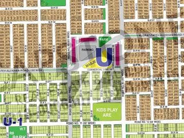 Kanal Premium Plot For Sale Sector U, Phase 1 DHA Multan Plot #. Street #26 | Phase 1 | Sector U
