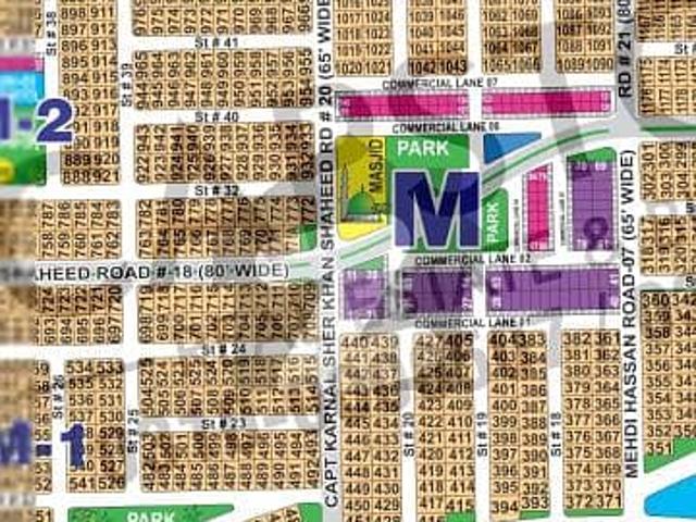 Kanal Prime Location Plot Sector M, DHA Multan | Ideal For Dream Home Or Investment
