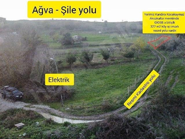 Kandıra GİOSB Bitişiğinde köy içi imarlı arsa