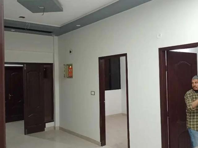 Kaneez fatima block 4 main 3 bed dd west open 2nd floor brand new flat Karachi Gulshan e Kaneez Fatima ID 65412