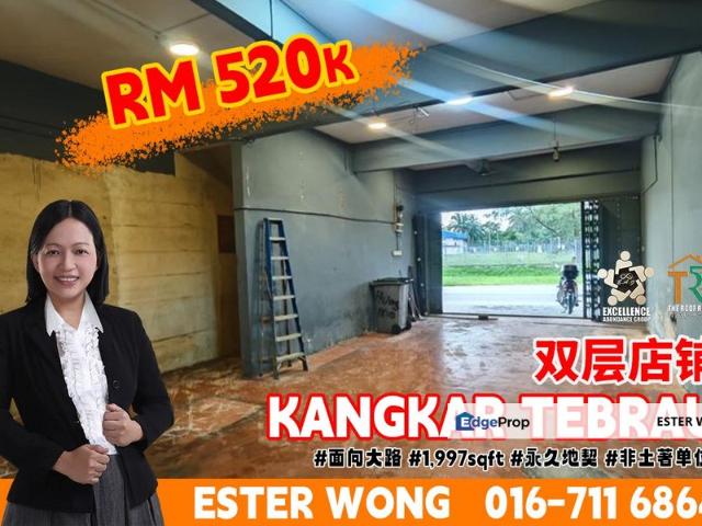 Kangkar Tebrau 2 Storey Shop For Sale