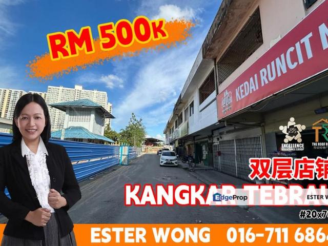 Kangkar Tebrau 2 Storey Shop For Sale