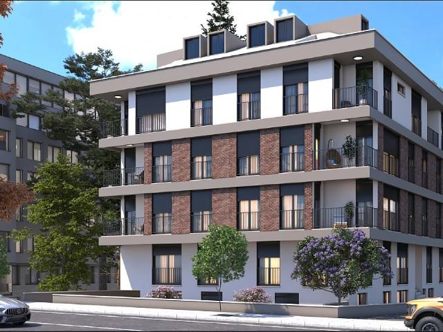 Na sprzedaż nowoczesny 87 m² apartament z balkonem w Kadıköy