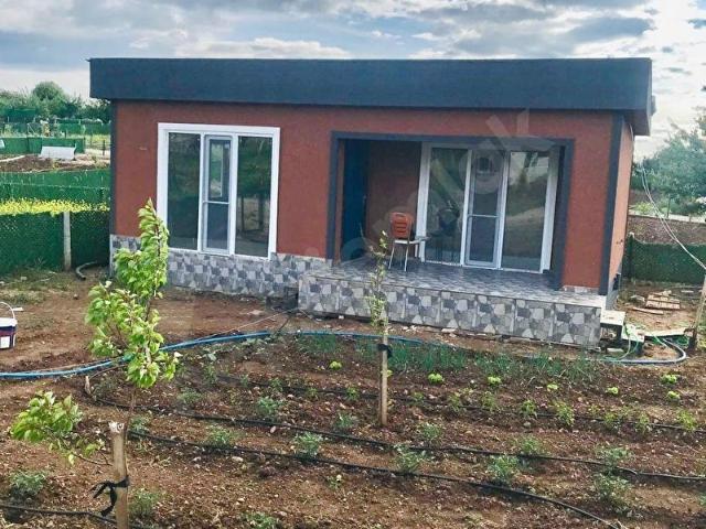KAHRAMANKAZAN SAKLIKENT'TE ÜZERİNDE 50M EVİ OLAN HOBİ BAHÇESI