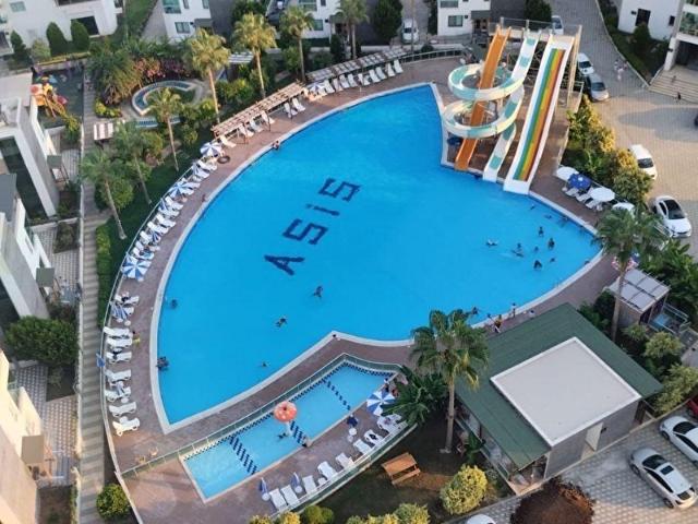 KAHRIMAN EMLAKTAN MERSİN ERDEMLİDE ASİS MARMARİS SİTESİNDE 1+1 LÜKS SATILIK DAİRE