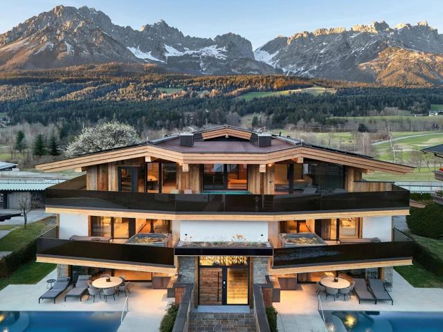 Kaiserblick Lodge – Gartenwohnung mit privatem Swimmingpool