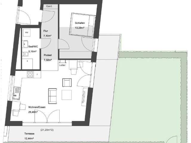 Kaltmiete zzgl. Nebenkosten, for rent at Bamberg, Bamberg 96052