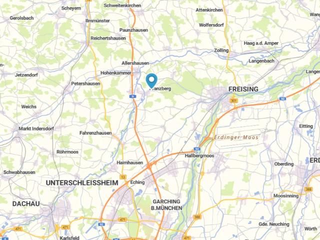 Kaltmiete zzgl. Nebenkosten, for rent at Kranzberg, Kranzberg 85402