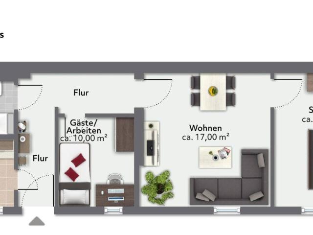 Kaltmiete zzgl. Nebenkosten, for rent at Leipziger Straße 248, Trachau Süd Alttrachau, Dresden 01139