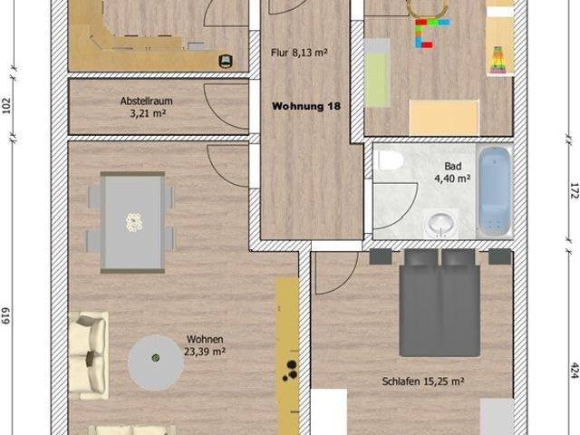 Kaltmiete zzgl. Nebenkosten, for rent at Schöppenstedt 38170, Germany