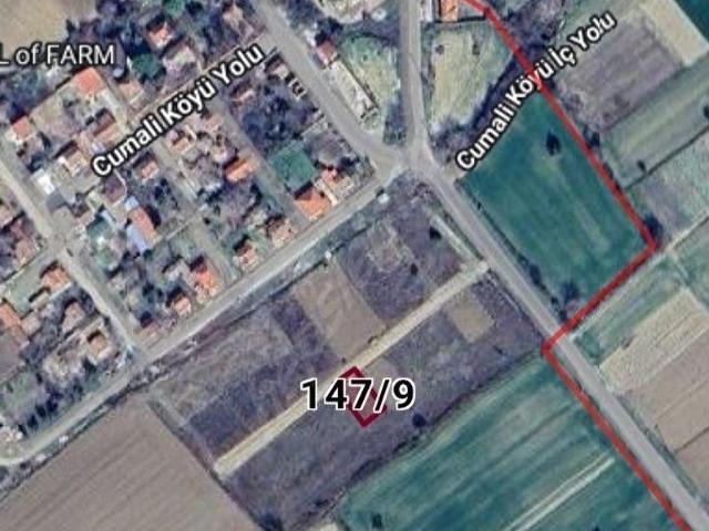 Ç.KALE GELİBOLU CUMALI KÖYÜ DENİZ MANZARALI, 2 KAT KONUT İMARLI