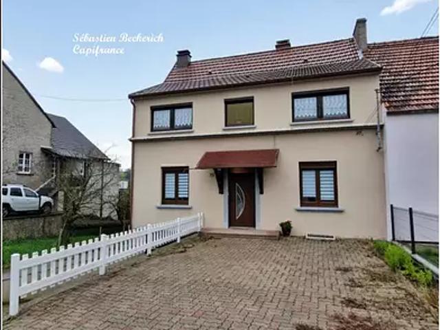 Kalhausen 57412 Achat / Vente maison 7 pièces t7 jardin terrasse