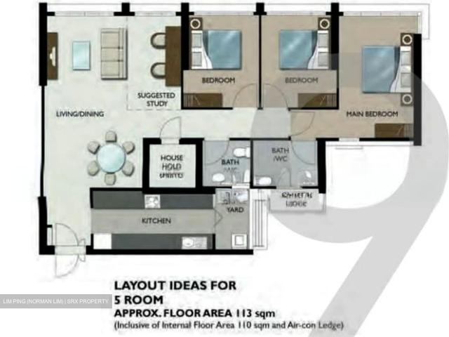 Kallang Trivista Kallang/Whampoa, HDB 4 Rooms