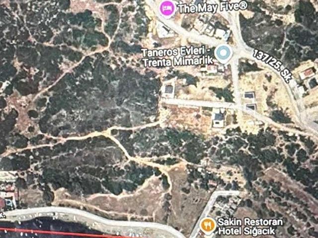 Kapanmayacak manzaraya sahip benzersiz nokta 300 m2 arsa