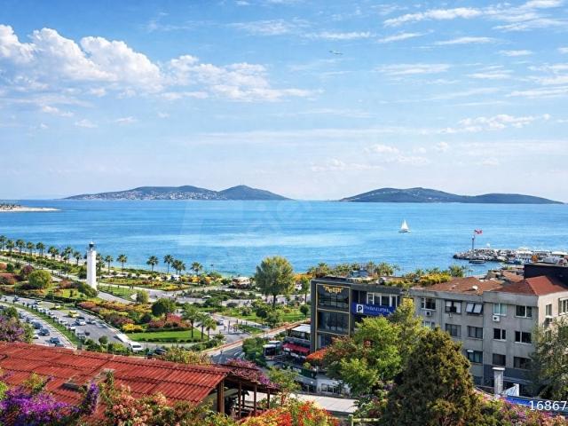 KAPANMAZ MUHTESEM DENİZ MANZARALI 100m net GENİŞ BALKONLU 3+1