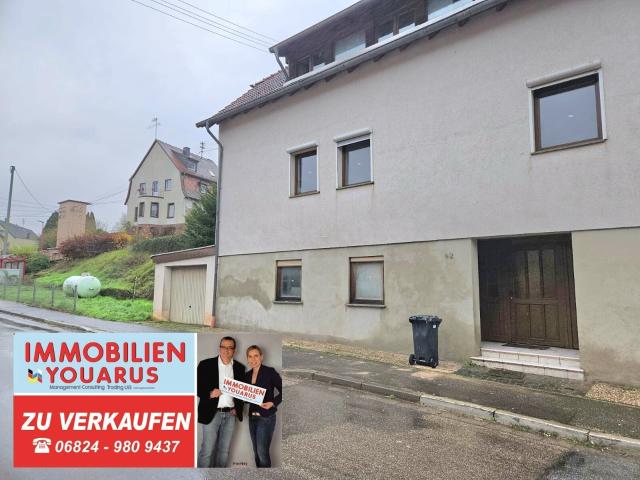 Kaufpreis reduziert Renditeobjekt Bezugsfertiges Zweifamilienhaus mit Garage, Keller, kleinem Grundstück