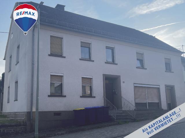 KAPITALANLAGE in Nonnweiler: VERMIETETES Wohnhaus mit Potenzial. !